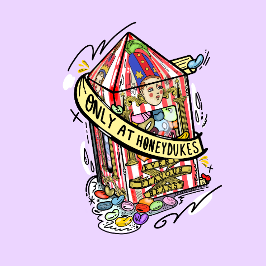 lazybones artprint - Only at Honeydukes