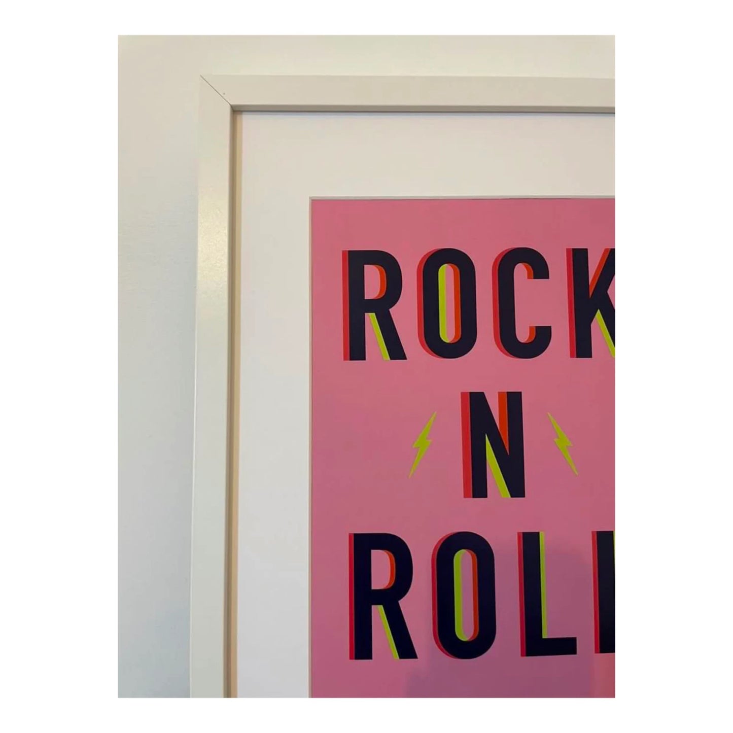 lazybones artprint - 'Rock n Roll'